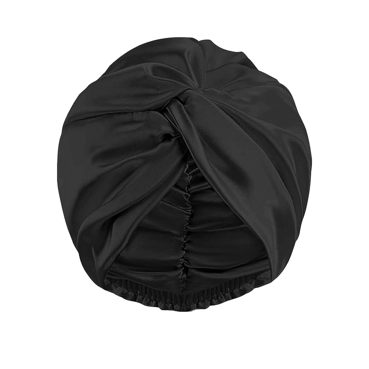 Double Layer Simulated Silk Nightcap and Shower Cap