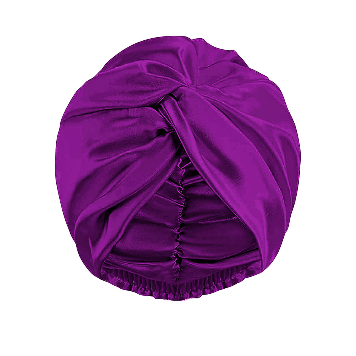 Double Layer Simulated Silk Nightcap and Shower Cap