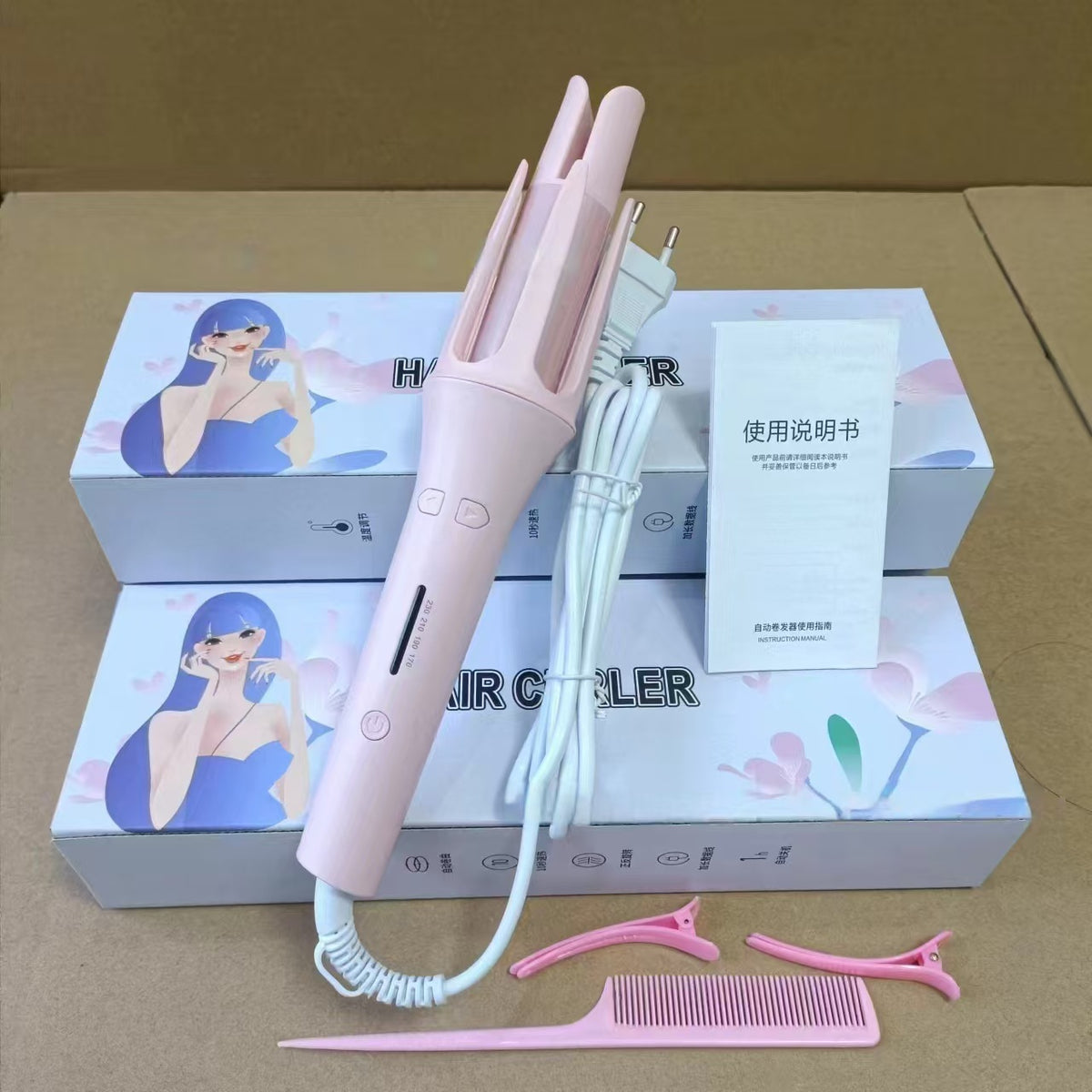 Automatic Hair Curler Styling Iron