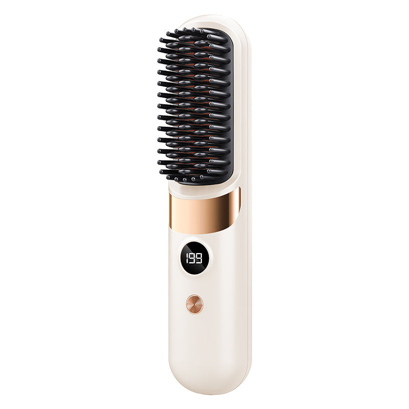 Rechargeable Hair Straightener Comb