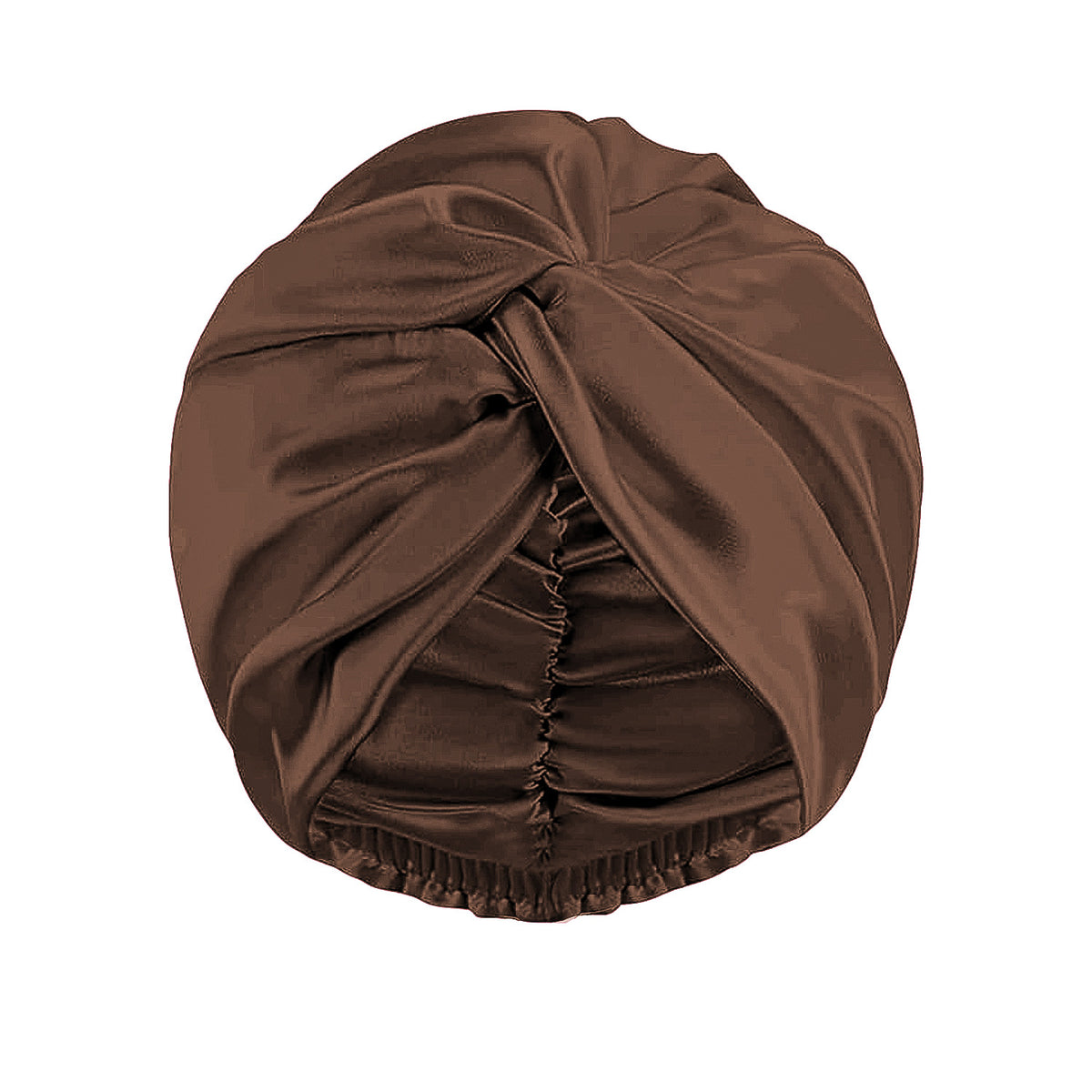 Double Layer Simulated Silk Nightcap and Shower Cap