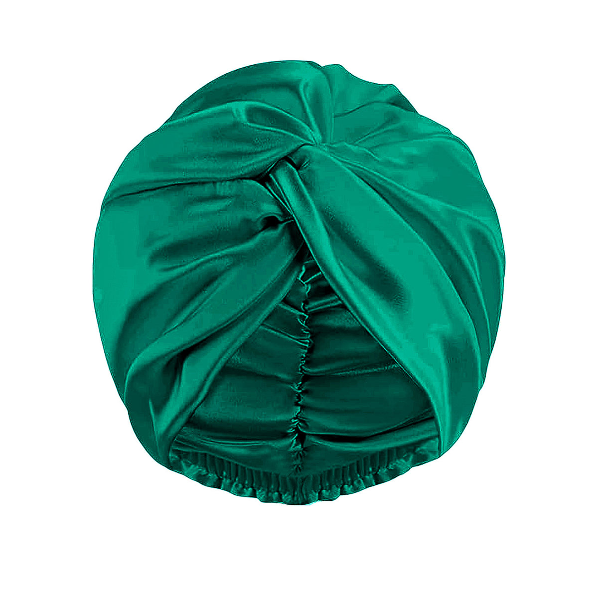 Double Layer Simulated Silk Nightcap and Shower Cap