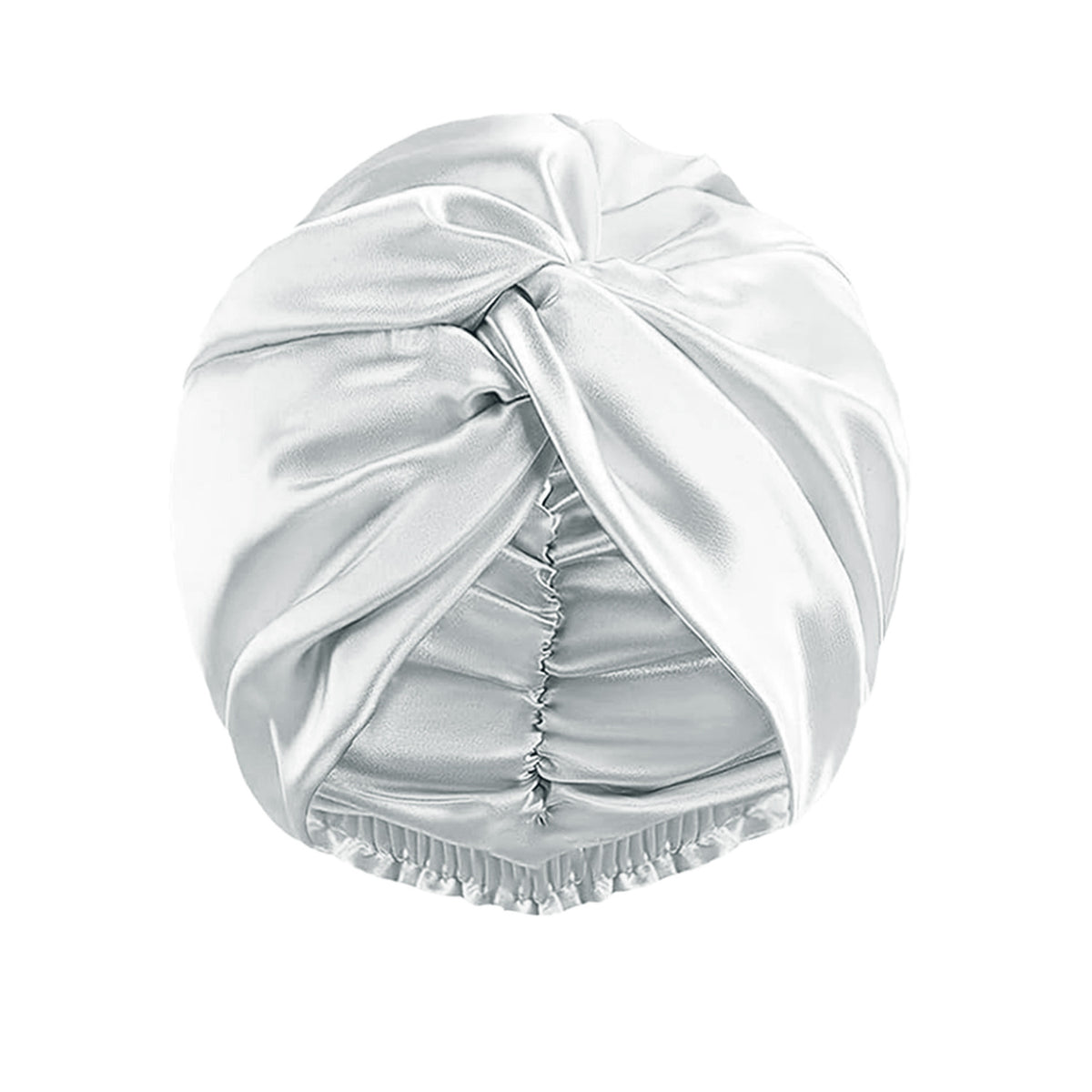 Double Layer Simulated Silk Nightcap and Shower Cap