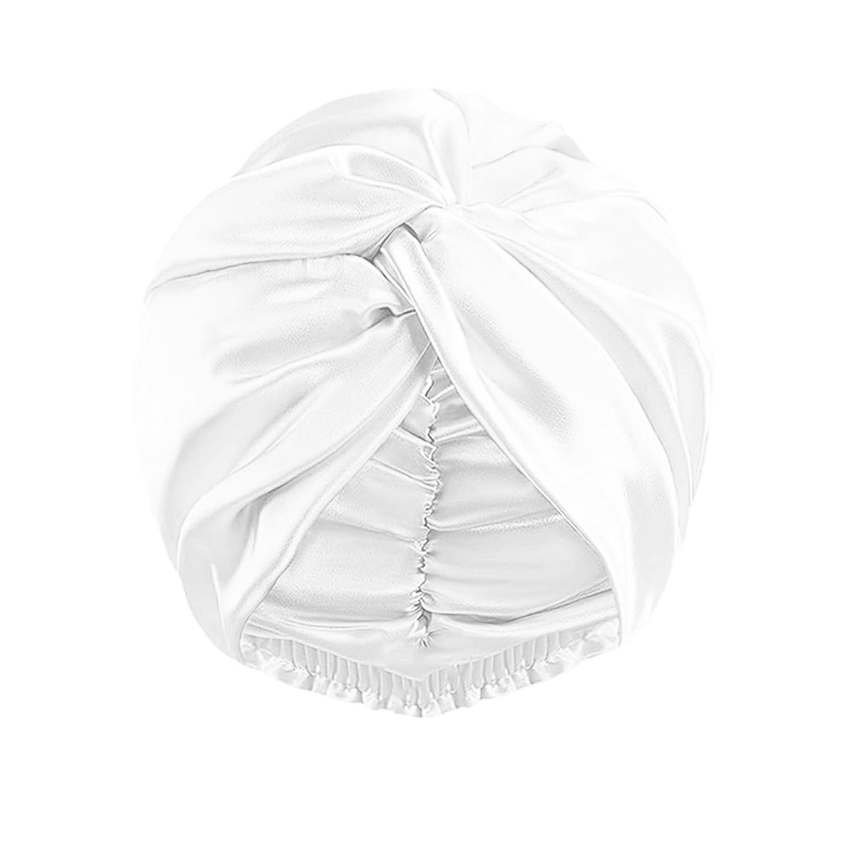 Double Layer Simulated Silk Nightcap and Shower Cap