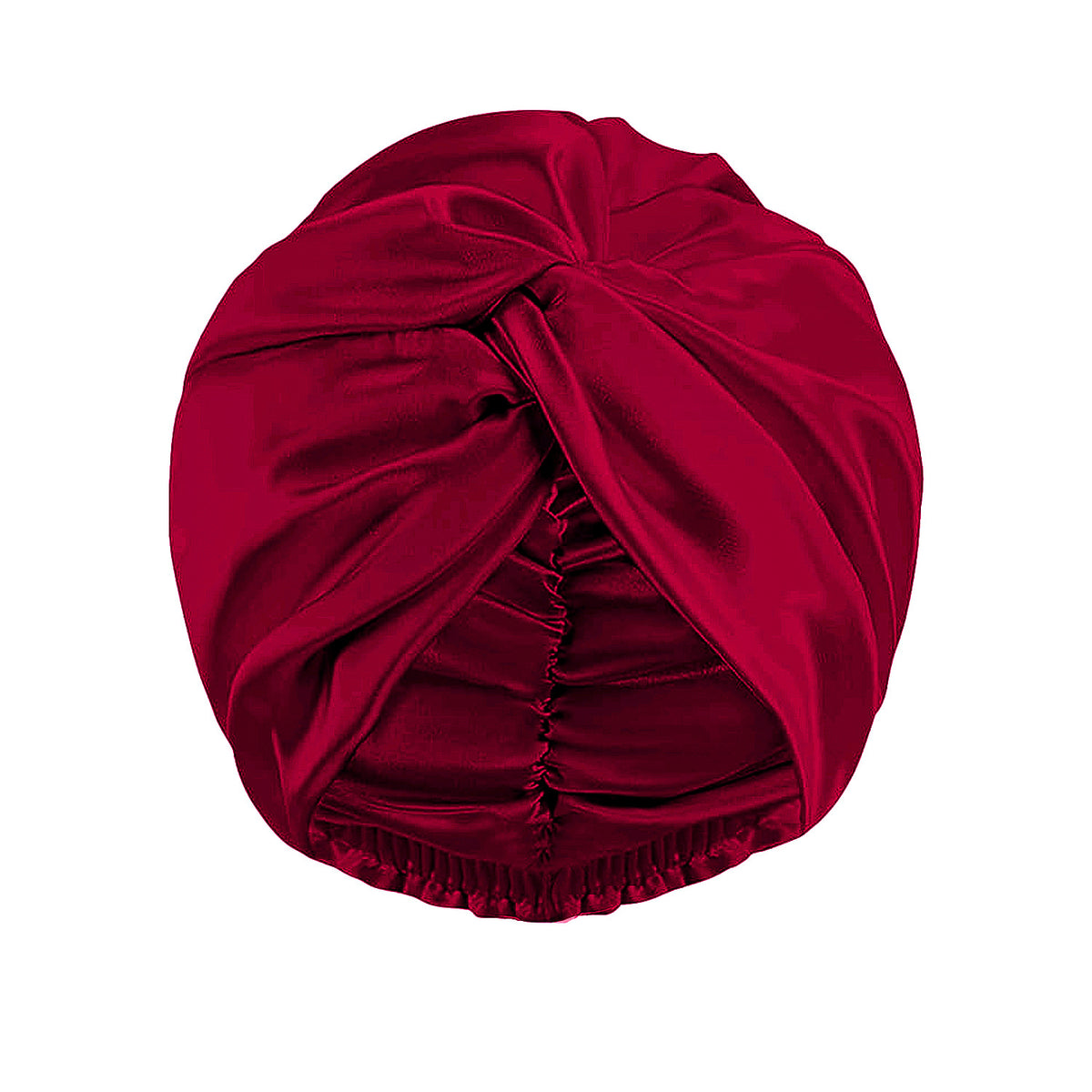 Double Layer Simulated Silk Nightcap and Shower Cap