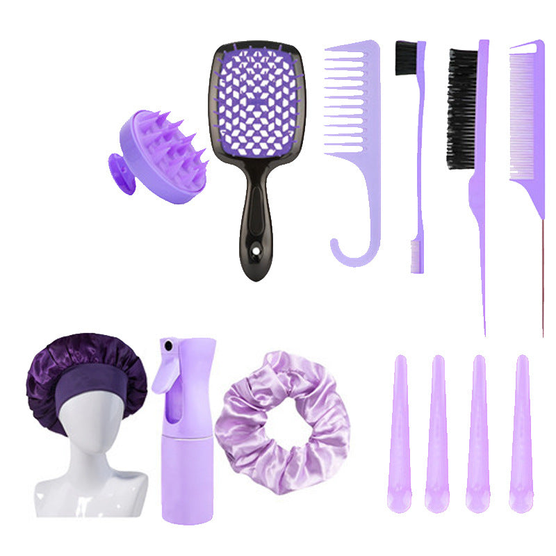 12-Piece Hairdressing Comb Set with Spray Bottle – vessara.co.za
